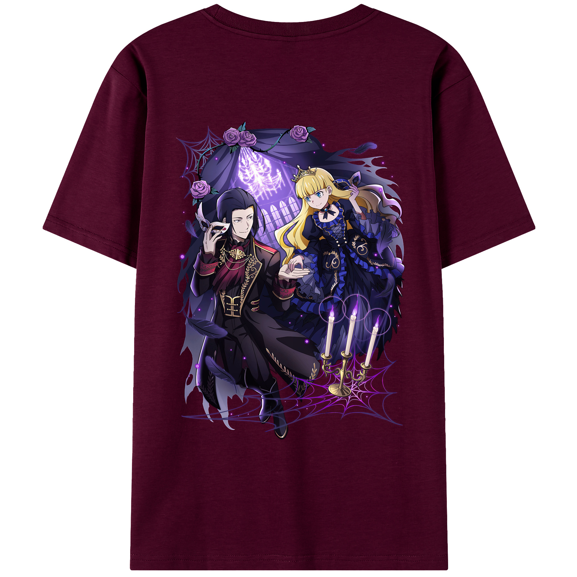 （画像用） 文豪ストレイドッグス Bungo Stray Dogs レディース半袖Tシャツ(バックプリント)